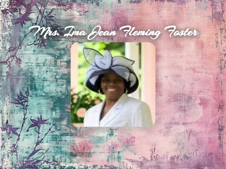 Mrs. Ima Jean Fleming Foster Obituary Image