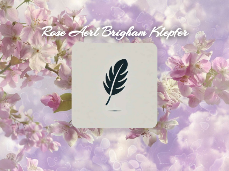 Rose Aerl Brigham Klepfer Obituary Image