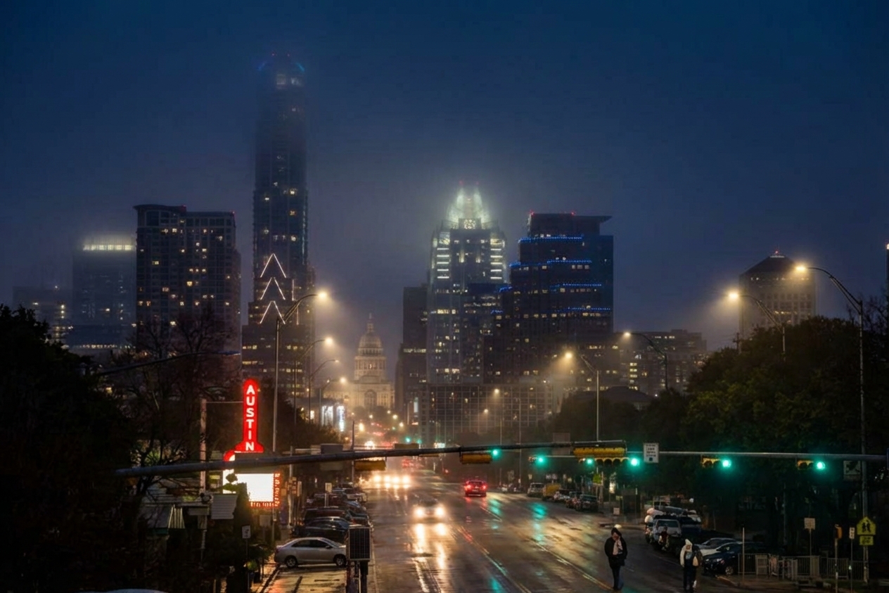 WeatherWrite Fog Night