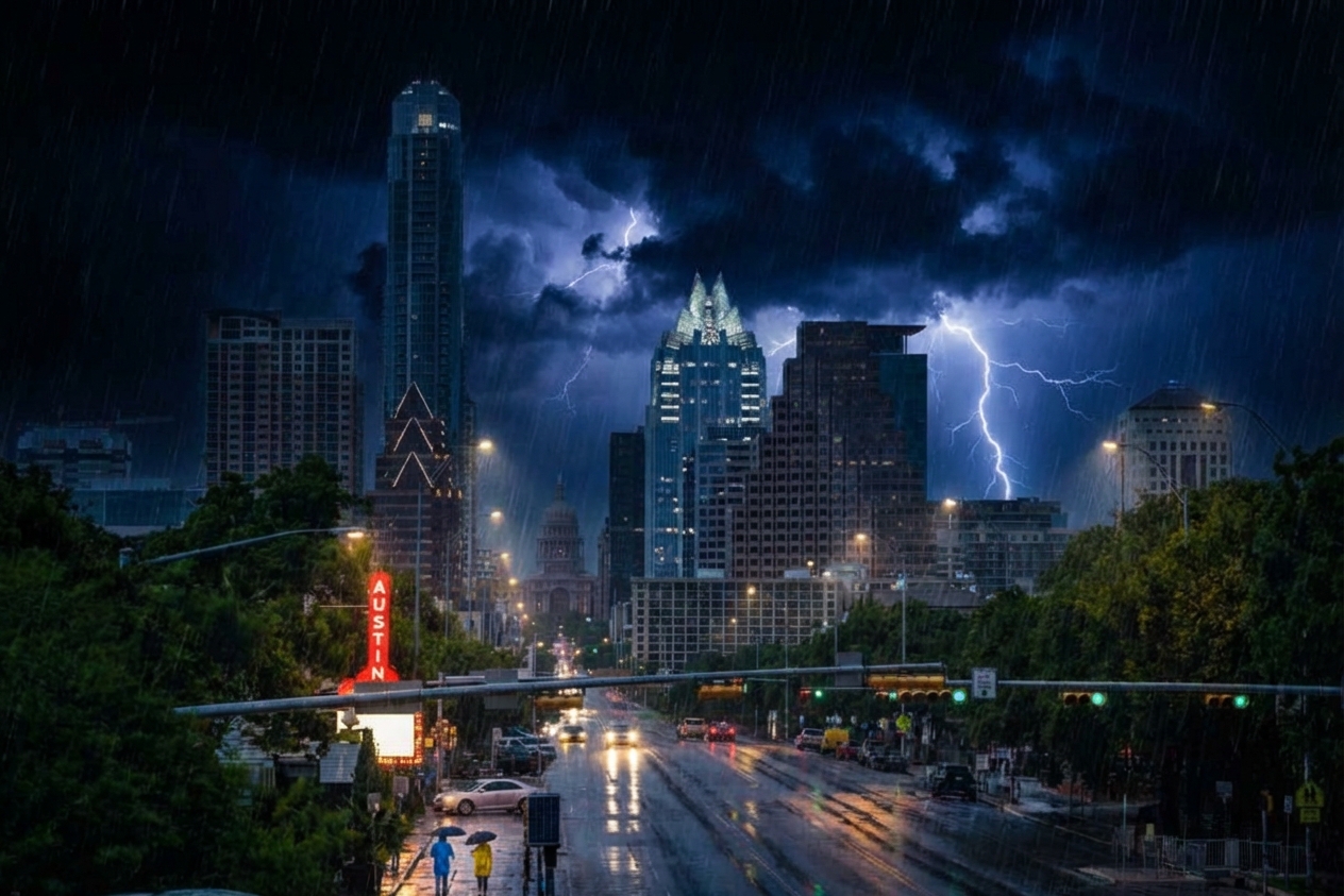 WeatherWrite Thunder Night